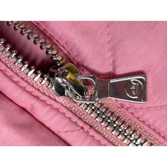 Peter Millar Golf Womens Addison Quilted Travel Full Zip Golf Vest Rose SM NEW - Picture 10 of 16